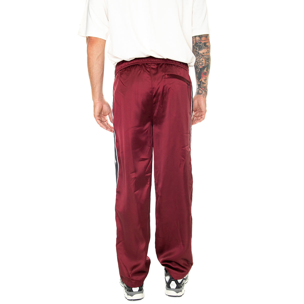 M' Huf x Freddy Gibbs Track Pant - Pantaloni Uomo Neri PT00311 . HUF 