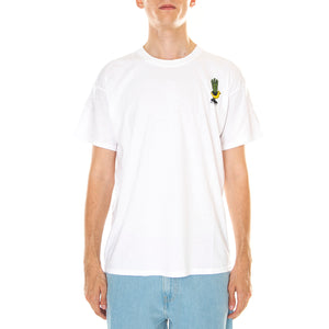 M' Erk14 For London 06 White - Maglietta Girocollo Uomo Bianca ERK14-06 . LONDON STORE 