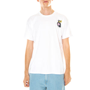 M' Erk14 For London 04 White - Maglietta Girocollo Uomo Bianca ERK14-34 . LONDON STORE 