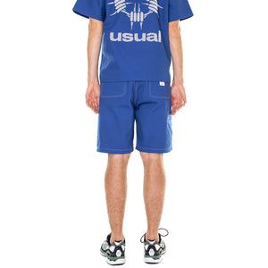 M' Buffer Short Royale Blue - Bermuda Uomo Blu S23SPBUFF-BLUE . USUAL 