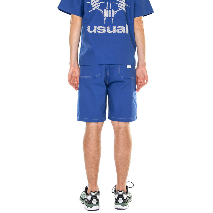 M' Buffer Short Royale Blue - Bermuda Uomo Blu S23SPBUFF-BLUE . USUAL 