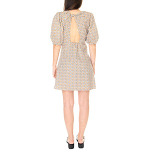 W' Vestido Corto Cut Out con Estampado Floral - Abito Donna Multicolore 31W/41218 . WILD PONY 