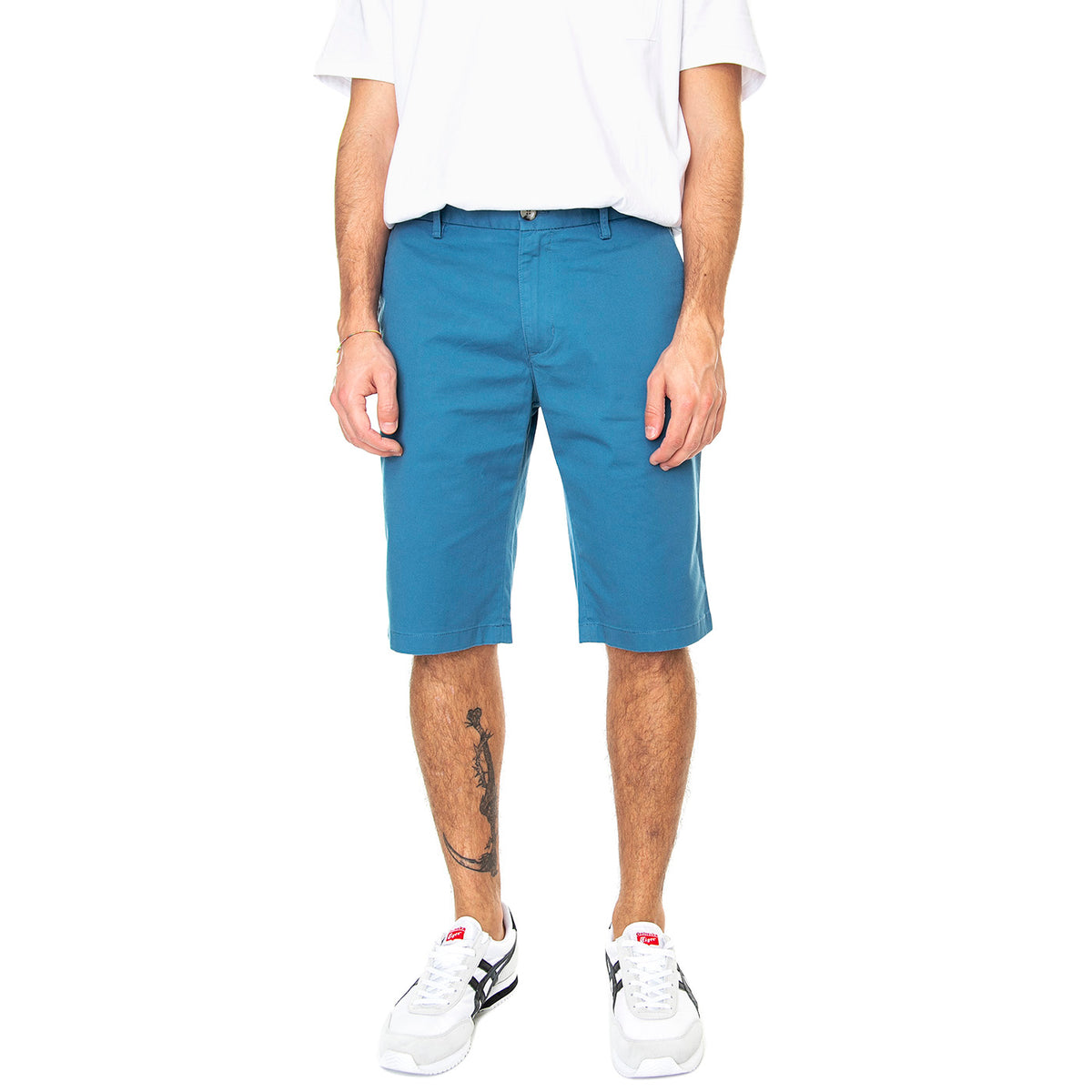 Signature Chino Short Wedgewood Blue - Bermuda Uomo Blu 65091-110 . BEN SHERMAN 