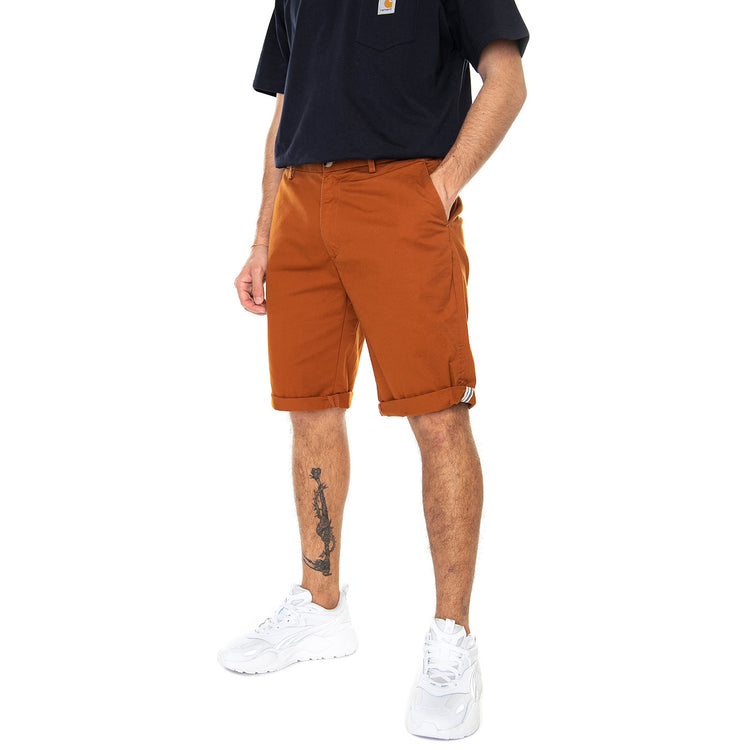 Signature Chino Short Tan - Bermuda Uomo Marroni 65091-320 . BEN SHERMAN 