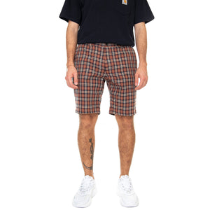 Heritage Check Short Brick Red - Bermuda Uomo Rossa / Multicolore 67214-938 . BEN SHERMAN 