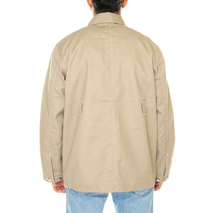 Leo x Dickies Jacket Khaki - Giacca Estiva Uomo Beige DK0A4XXOKHK1 . DICKIES 