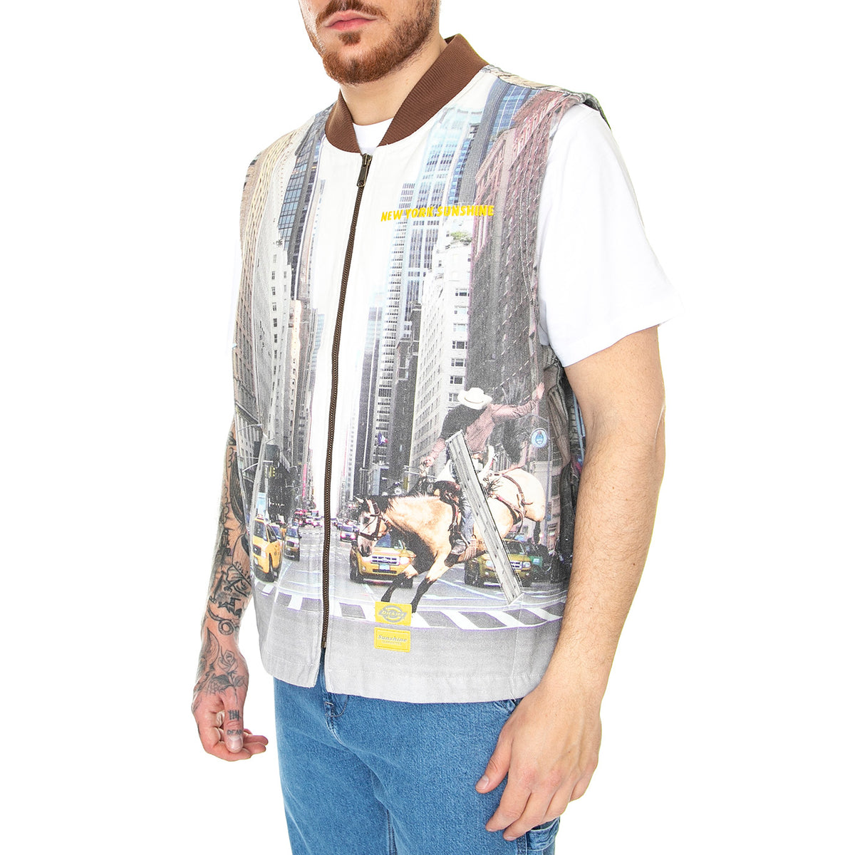NYS Photoreal Vest Assorted Colour - Giacca Smanicata Uomo Multicolore DK0A4Y49AS01 . DICKIES 