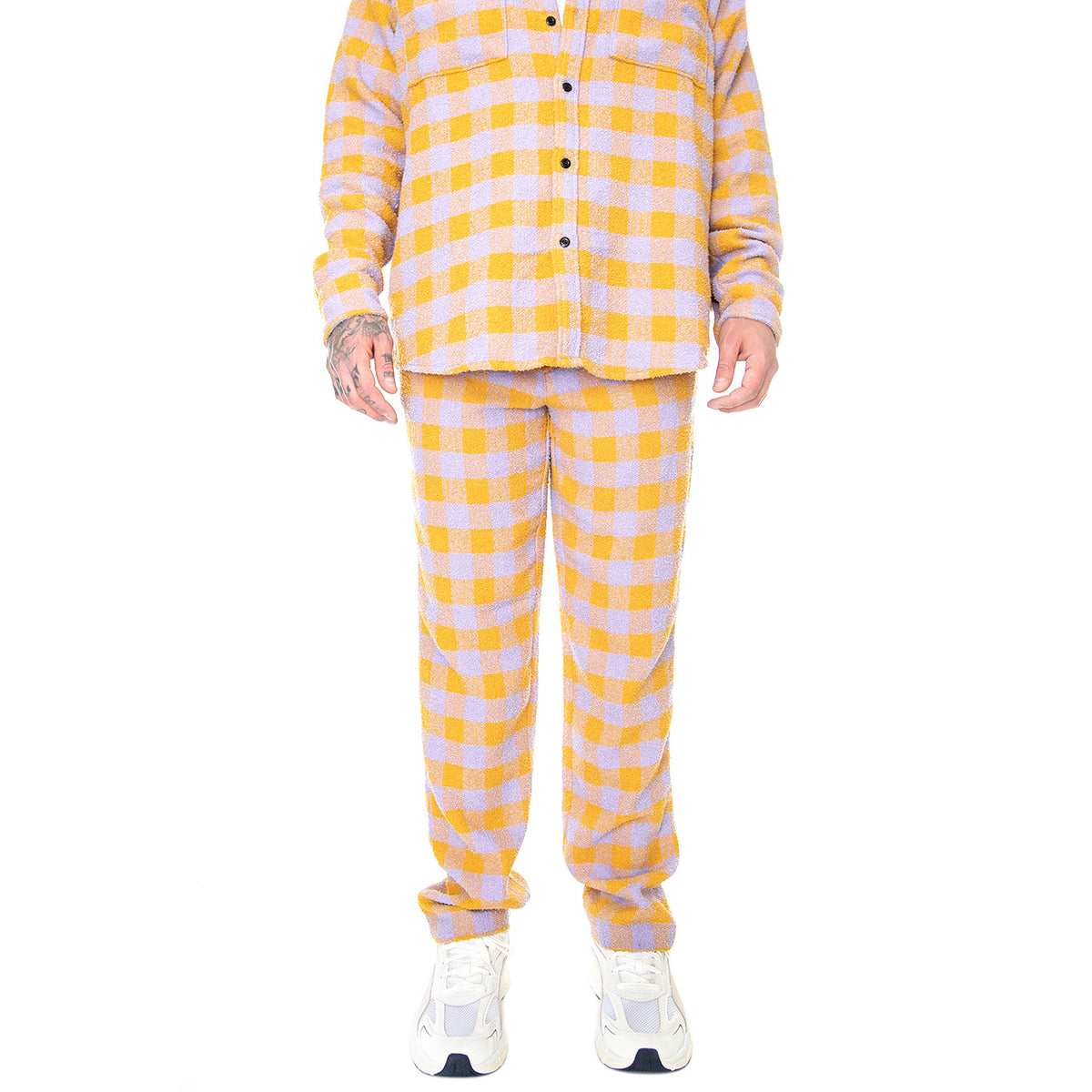 OC x DICKIES Tweed Work Pant Lilac Check - Pantaloni Uomo Multicolore DK0A4Y4XE881 . DICKIES 