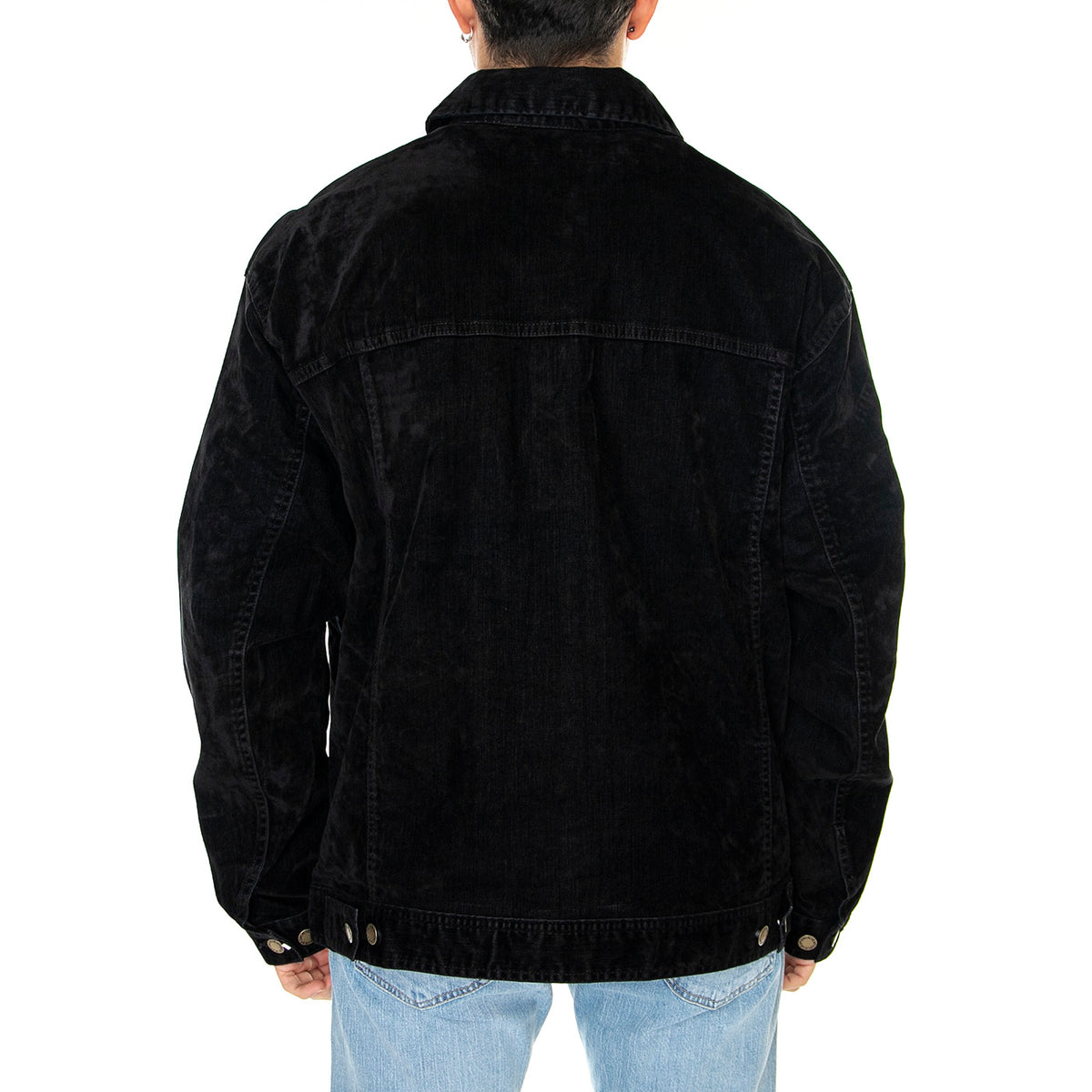 Oc x Dickies Flock Jacket Black - Giacca Estiva Uomo Nera DK0A4Y4YBLK1 . DICKIES 
