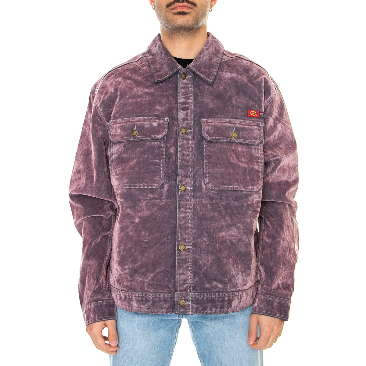 Oc x Dickies Flock Jacket Lilac - Giacca Estiva Uomo Viola DK0A4Y4YE891 . DICKIES 