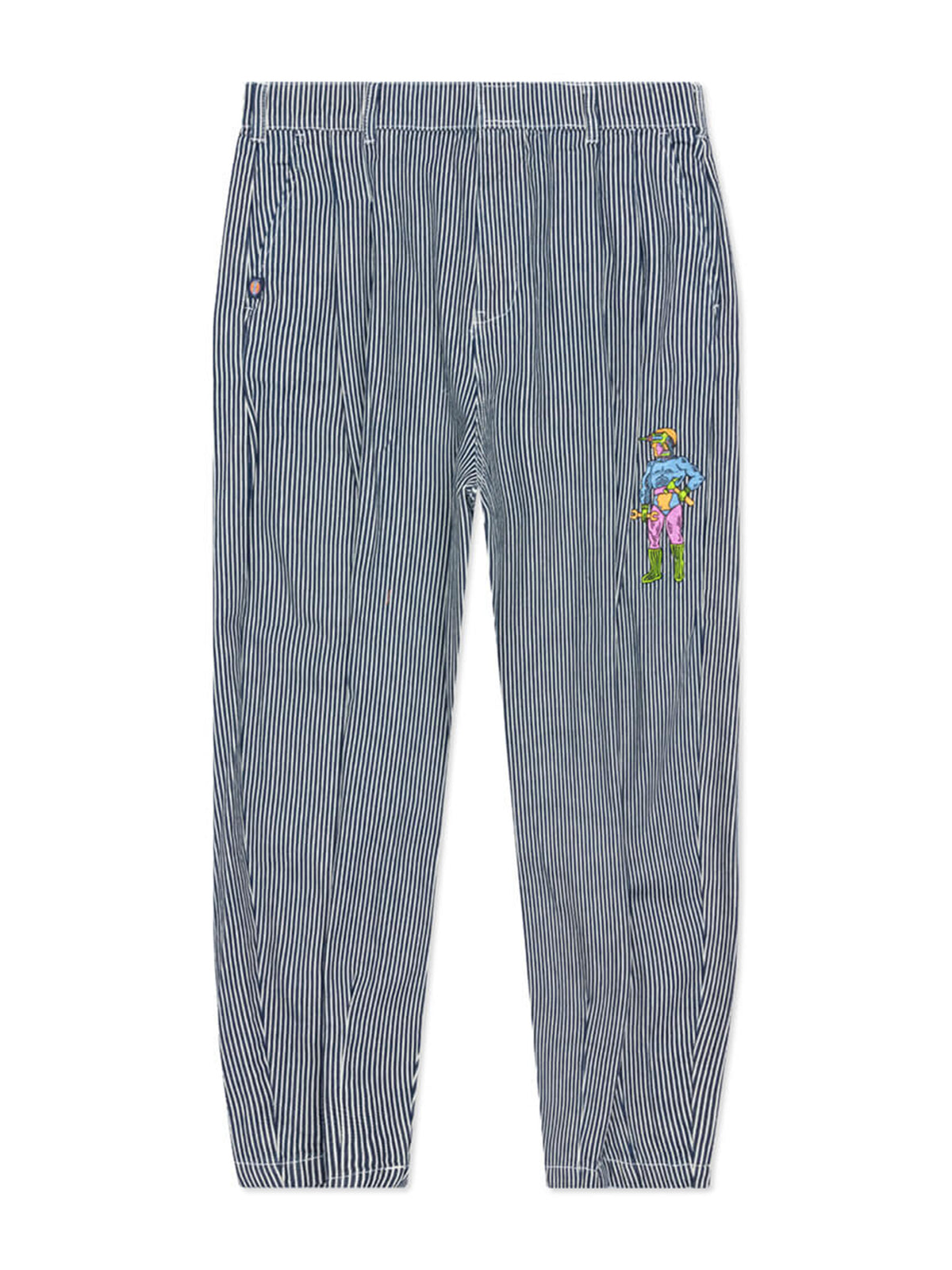 BD X DICKIES HICKORY BILLOW PANT HICKORY DENIM - Pantaloni Denim Jeans Uomo a Righe DK0A4YCXE981 . DICKIES 