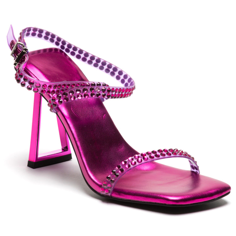 W' Favored Fuchsia - Sandali Donna Viola JCSR808LA-201-005-FU . JEFFREY CAMPBELL 