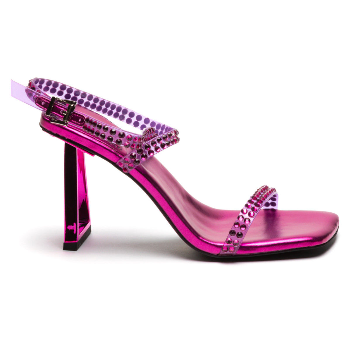 W' Favored Fuchsia - Sandali Donna Viola JCSR808LA-201-005-FU . JEFFREY CAMPBELL 