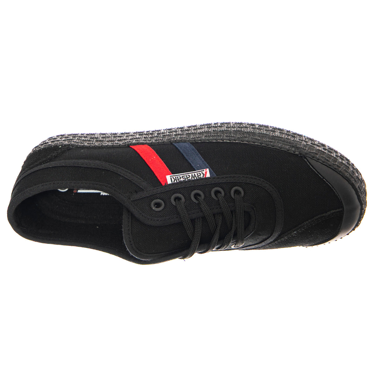 Retro 3.0 Black Solid - Scarpe Stringate Profilo Basso Donna Nere KWS232428-1001S . KAWASAKI 