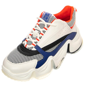 City Soul Org / Cobalt - Scarpe Stringate Profilo Basso Donna Multicolore SMPCITY SOUL-ORGCOB . STEVE MADDEN 