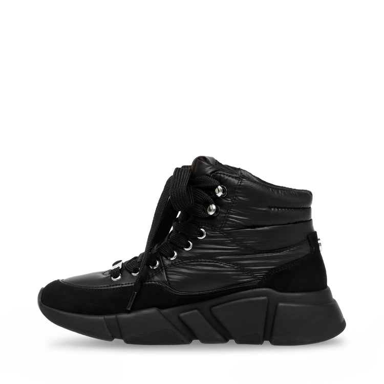 Gameplan Black - Stivaletti Stringati Profilo alla Caviglia Donna Neri SMPGAMEPLAN-BLA . STEVE MADDEN 