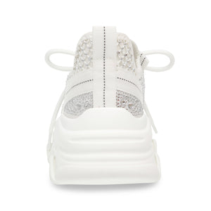Poise White Mesh + TPU + Stones - Scarpe Stringate Profilo Basso Donna Multicolore SMPPOISE-WHT . STEVE MADDEN 