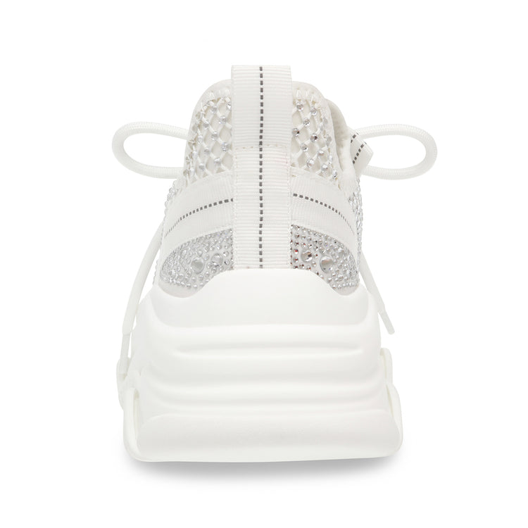 Poise White Mesh + TPU + Stones - Scarpe Stringate Profilo Basso Donna Multicolore SMPPOISE-WHT . STEVE MADDEN 