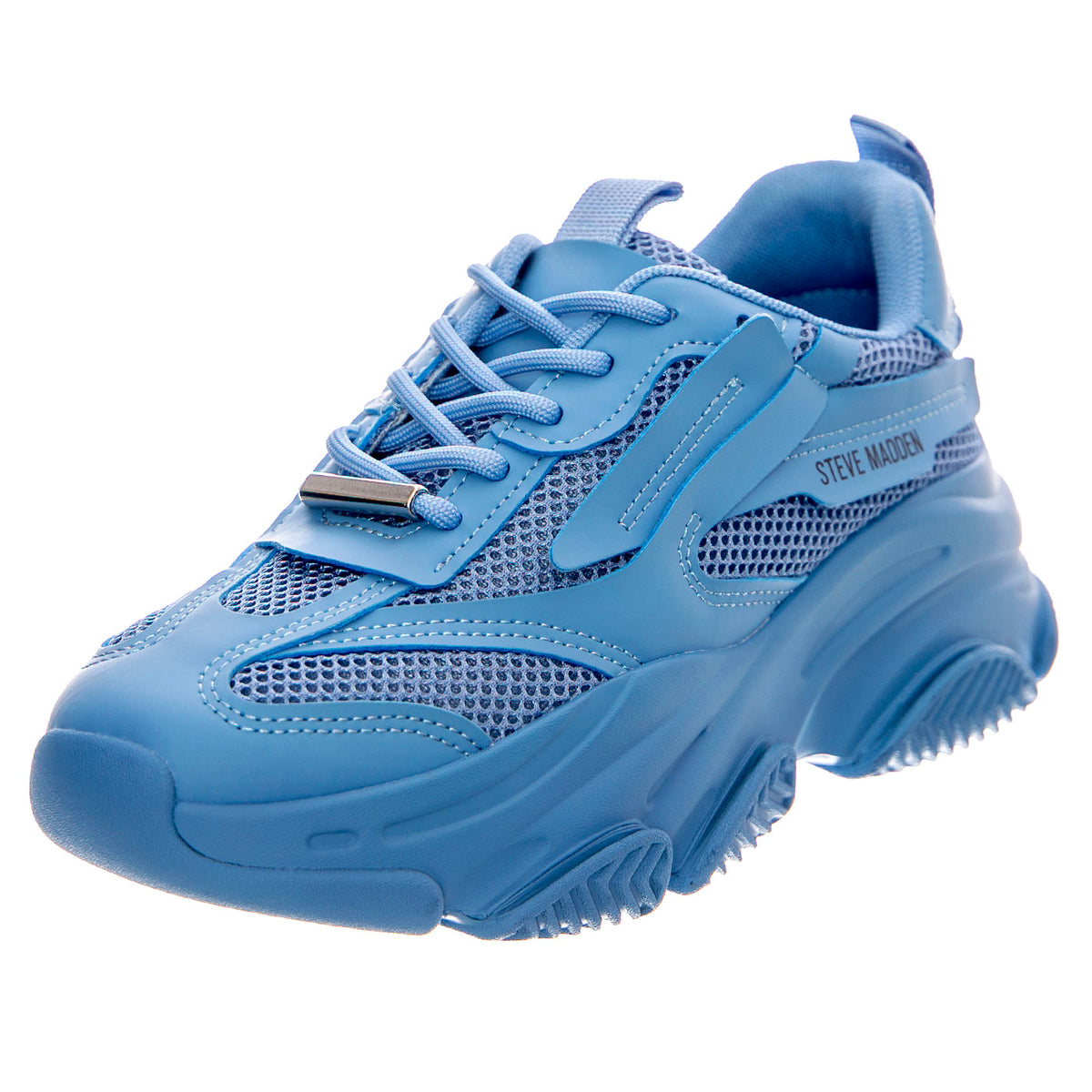 Possession Ice Blue - Scarpe Stringate Profilo Basso Donna Blu SMPPOSSESSION-ICE . STEVE MADDEN 