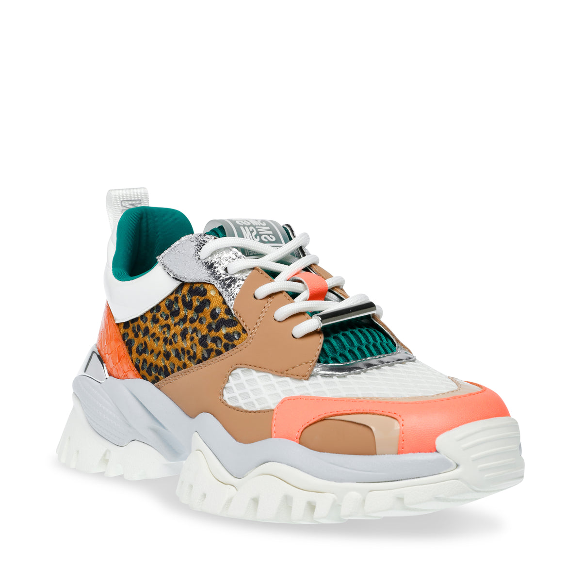Trilling Coral / Multi - Scarpe Stringate Profilo Basso Donna Corallo / Multicolore SMPTHRILLING-COR . STEVE MADDEN 