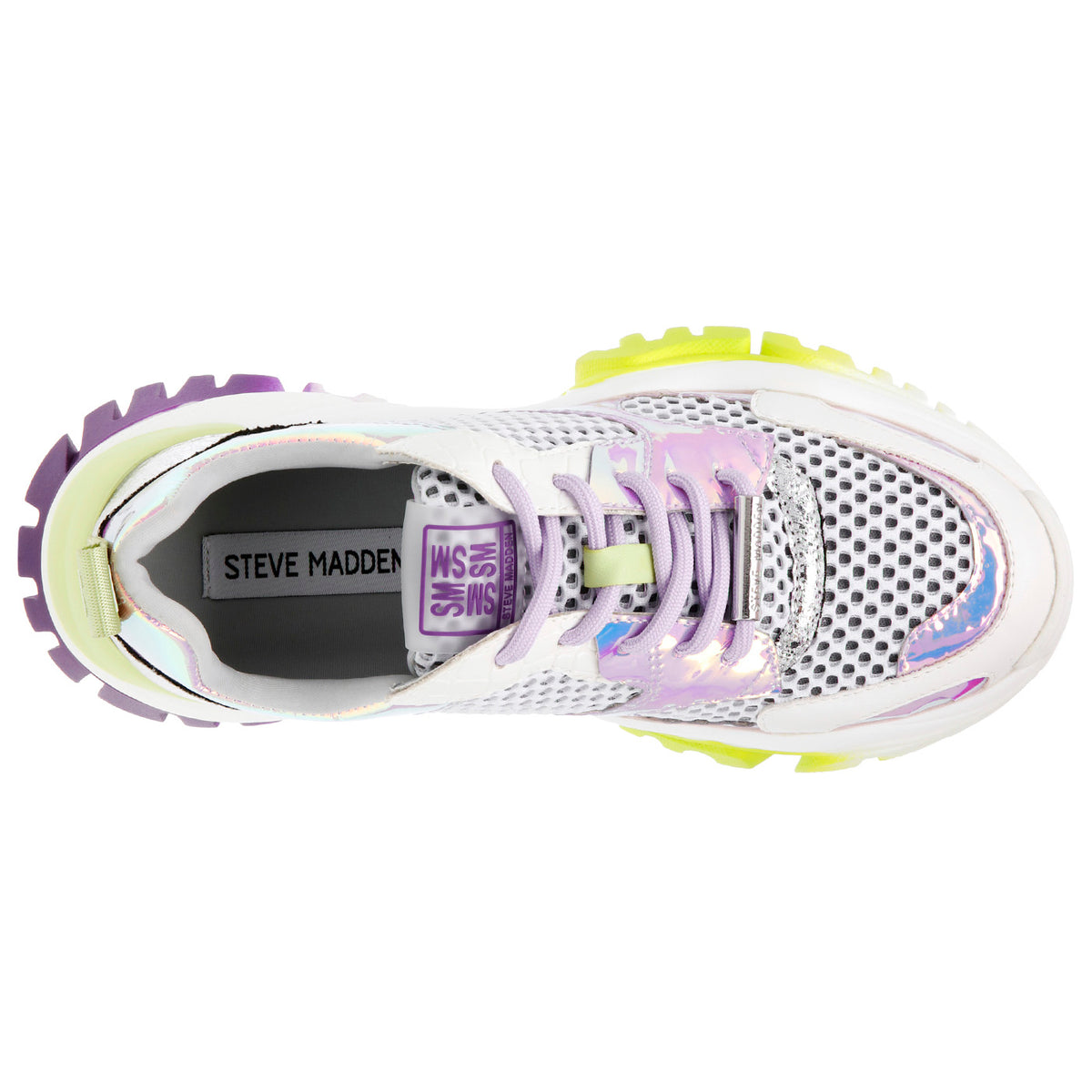 Treasure Purple / Iridescent- Scarpe Stringate Profilo Basso Donna Viola / Multicolore SMPTREASURE-PURIRI . STEVE MADDEN 