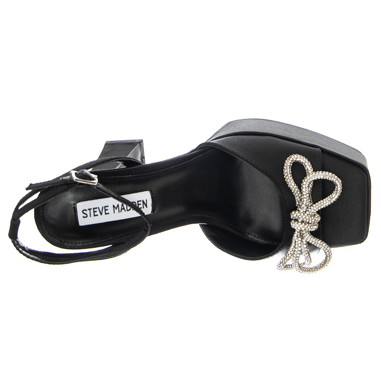 Darla Black Satin - Sandali Donna Neri SMSDARLA-BLA . STEVE MADDEN 