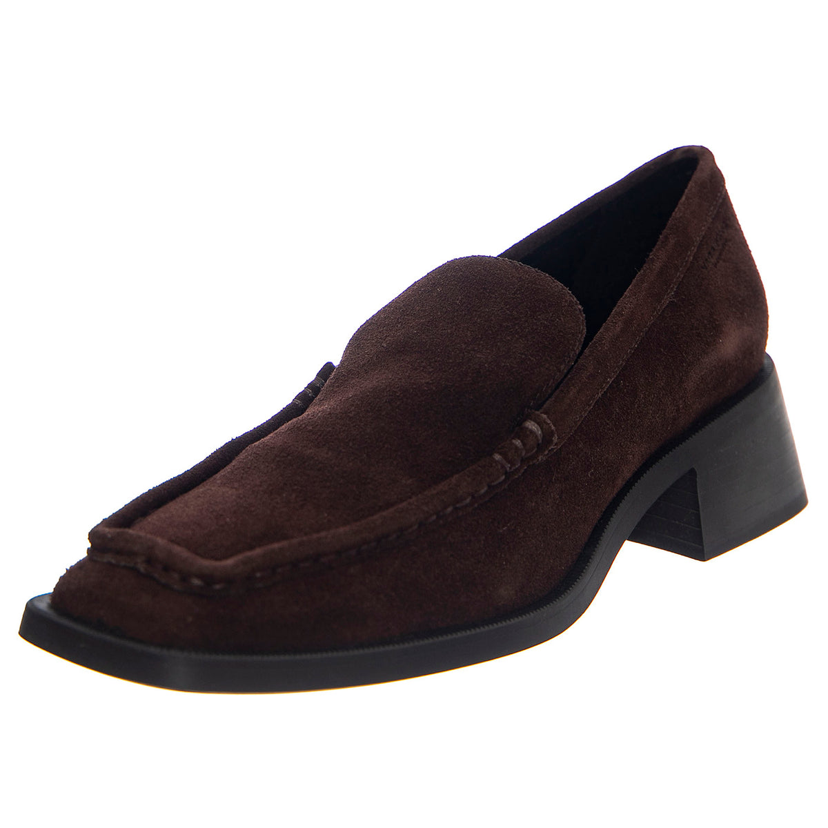 Blanca Cow Suede Espresso Shoes Loafer - Scarpe Donna Marroni VBS5417-640-36 . VAGABOND 