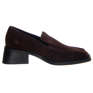 Blanca Cow Suede Espresso Shoes Loafer - Scarpe Donna Marroni VBS5417-640-36 . VAGABOND 