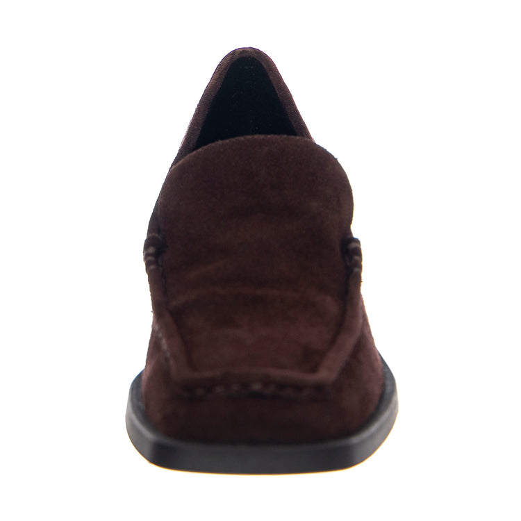 Blanca Cow Suede Espresso Shoes Loafer - Scarpe Donna Marroni VBS5417-640-36 . VAGABOND 