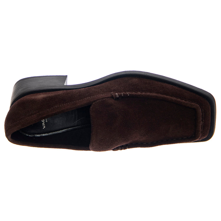 Blanca Cow Suede Espresso Shoes Loafer - Scarpe Donna Marroni VBS5417-640-36 . VAGABOND 