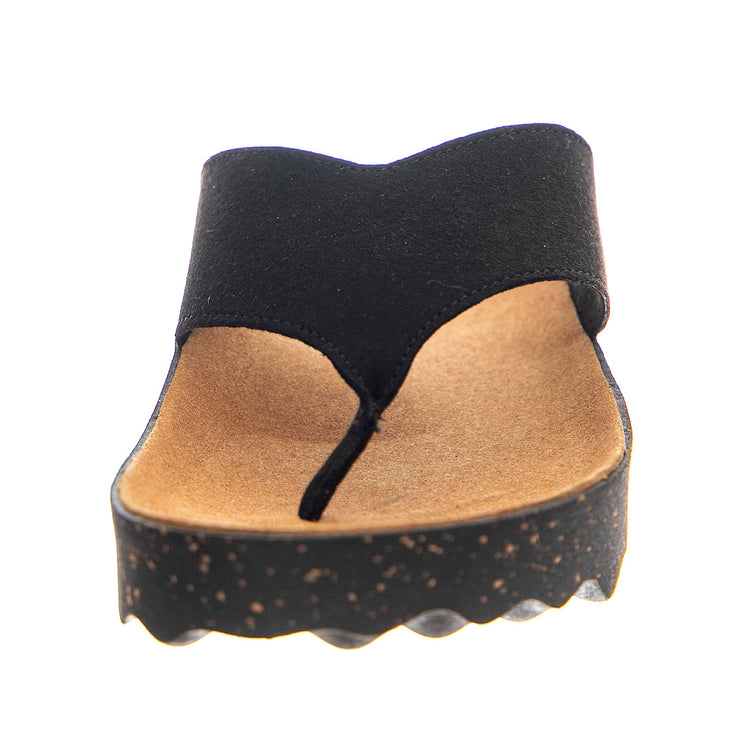 Cole L Eco Suede Black - Sandali Donna Neri P018223000 . ASPORTUGUESAS 