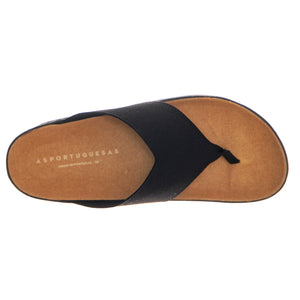 Cole L Eco Suede Black - Sandali Donna Neri P018223000 . ASPORTUGUESAS 