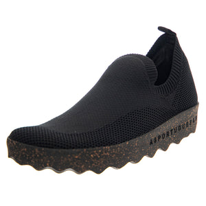 Clip Elasticated Trainers Black - Scarpe Uomo Nere P018236000 . ASPORTUGUESAS 