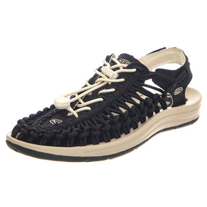 Uneek Canvas W-Black / Birch - Sandali Donna Neri 1028565 . KEEN 