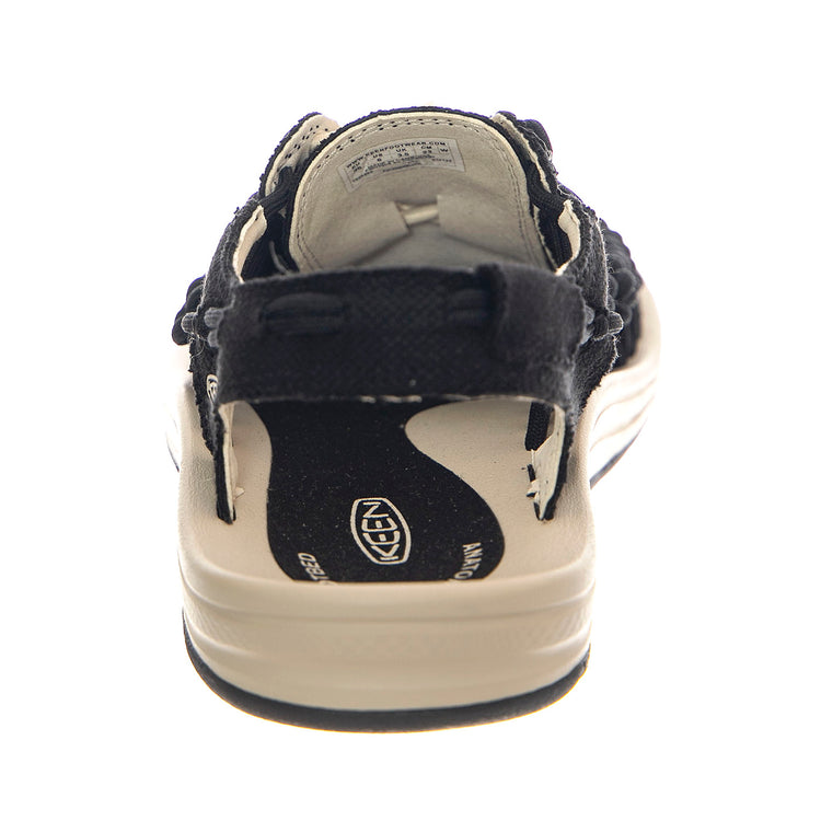 Uneek Canvas W-Black / Birch - Sandali Donna Neri 1028565 . KEEN 