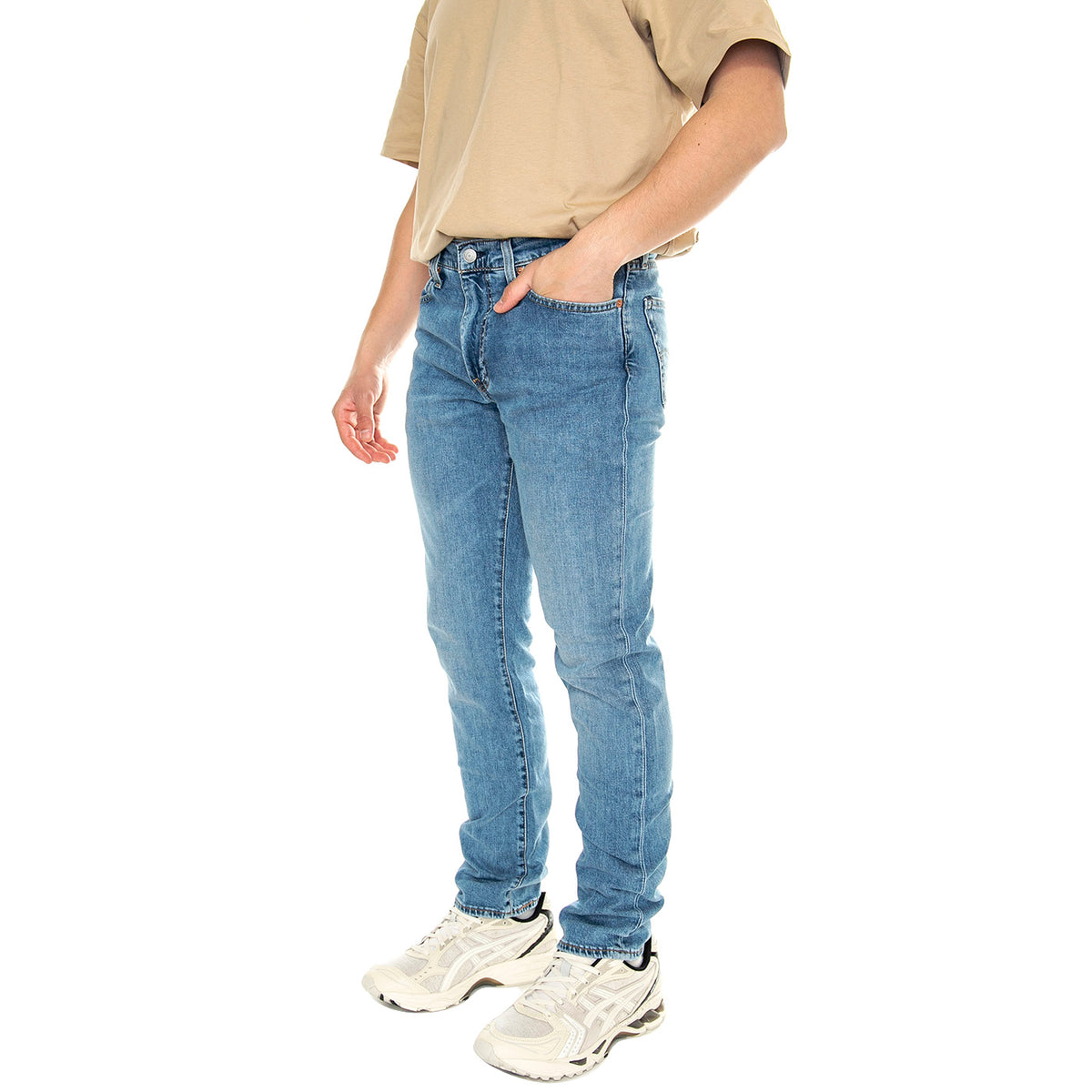 511 Slim Always Been Cool Light Indigo Worn In - Pantaloni Denim Jeans Uomo Blu 04511-5933 . LEVIS 