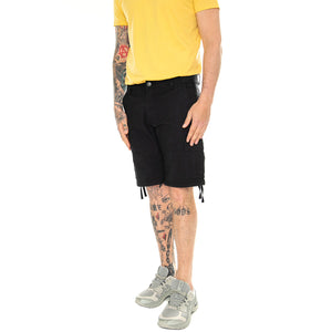 Onsray Life 0020 Ribstop Cargo Shorts CS Black - Bermuda Uomo Neri 22029901-Black . ONLY & SONS 
