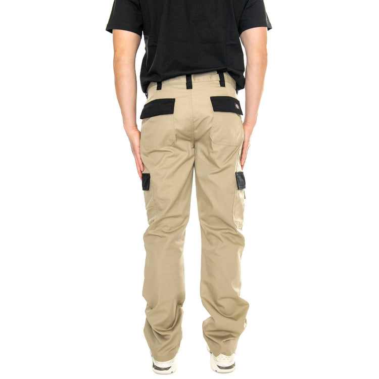 Everyday Trouser Khaki / Black - Pantaloni Cargo Uomo Beige DK0A4XSNC671 . DICKIES 