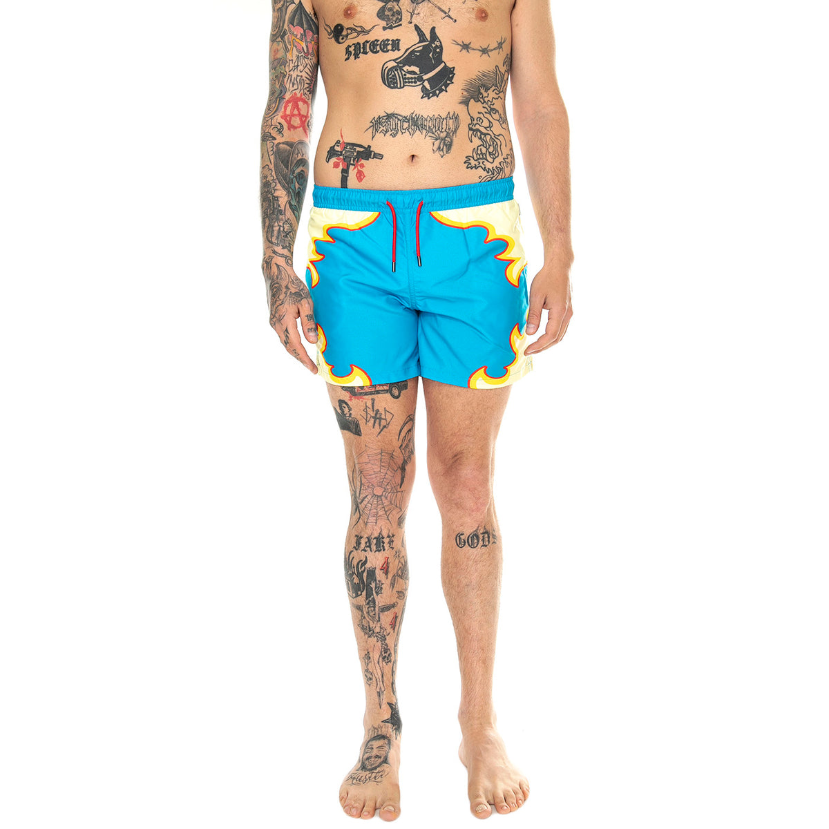 Bling It Swimshorts 6300 - Costume da Bagno Uomo Multicolore BLI116-6300-6300 . HAPPY SOCKS 