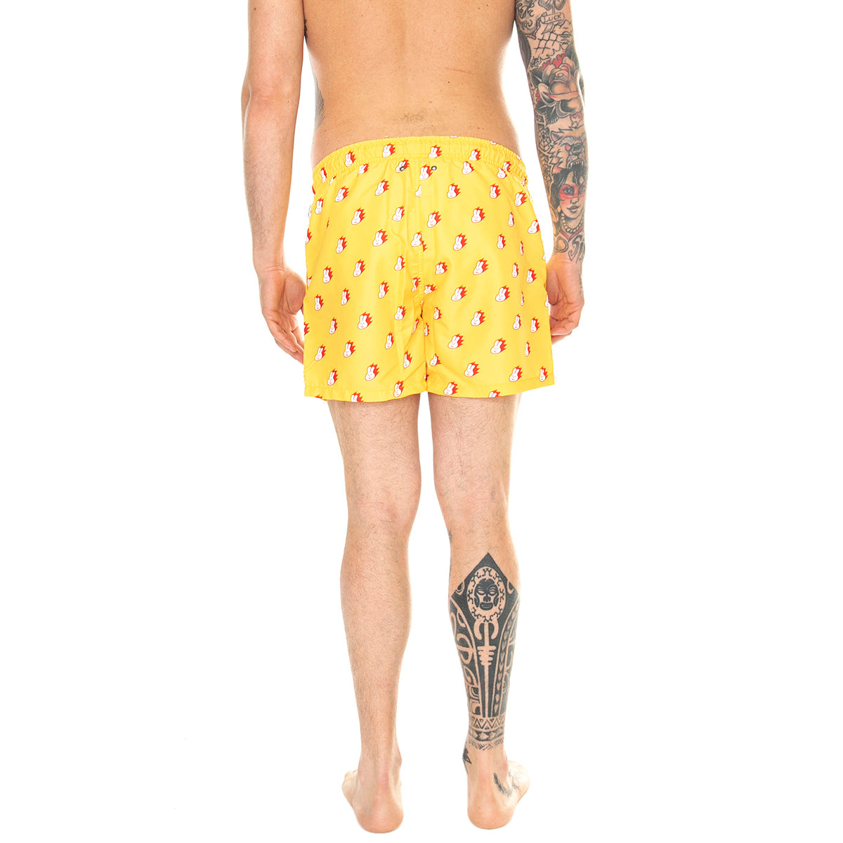 Bunny Swimshorts 2200 - Costume da Bagno Uomo Giallo BUN116-2200-2200 . HAPPY SOCKS 