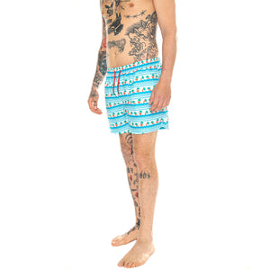 M' Palm Beach Swimshorts 6000 - Costume da Bagno Uomo Multicolore PBE116-6000 . HAPPY SOCKS 