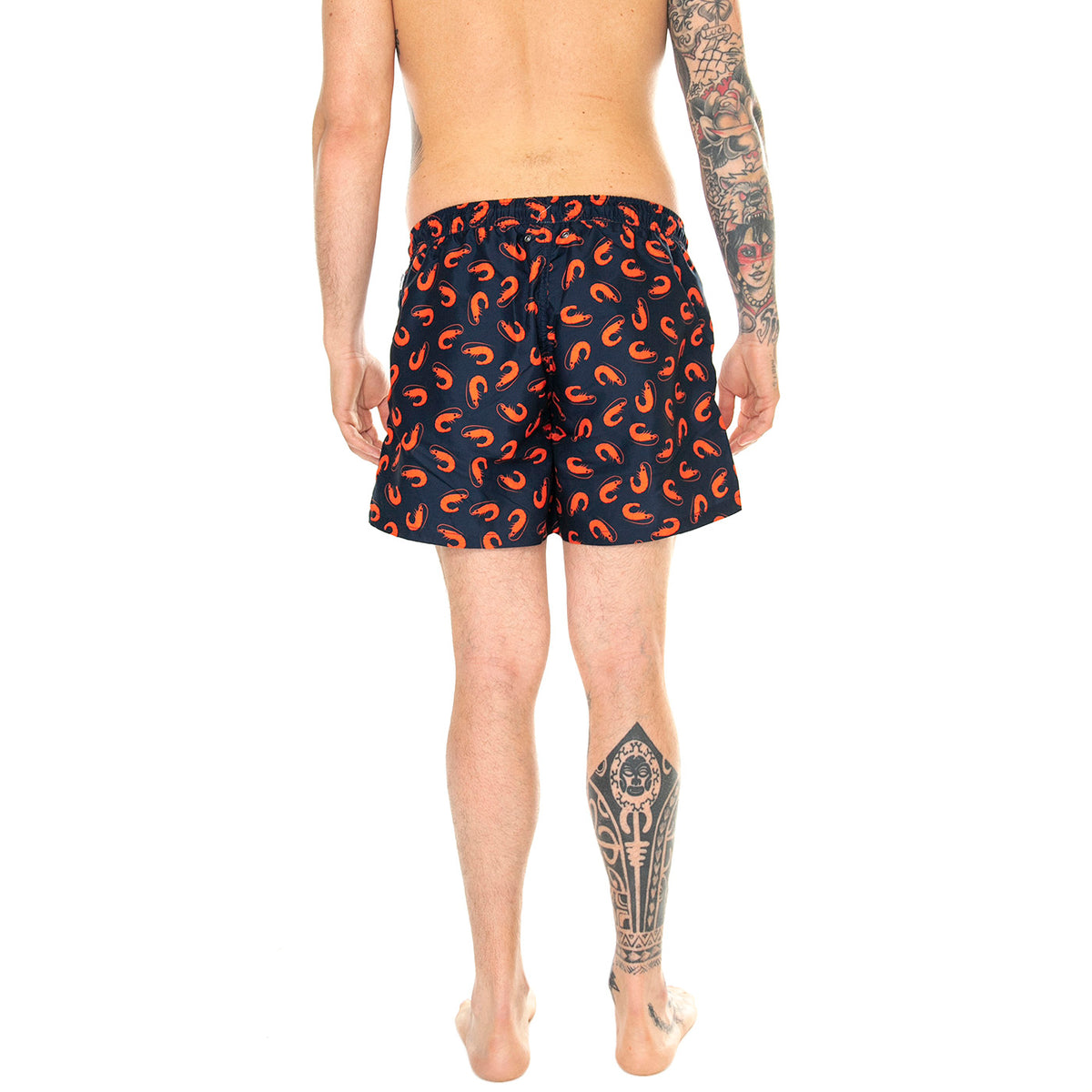 M' Shrimpy Swimshorts 6500 - Costume da Bagno Uomo Multicolore SHR116-6500 . HAPPY SOCKS 