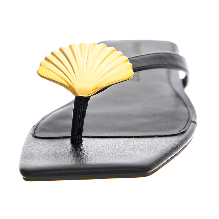 The Camie Shell Sandal Black - Sandali Donna Neri KPSKP2916-BLK . KATY PERRY 