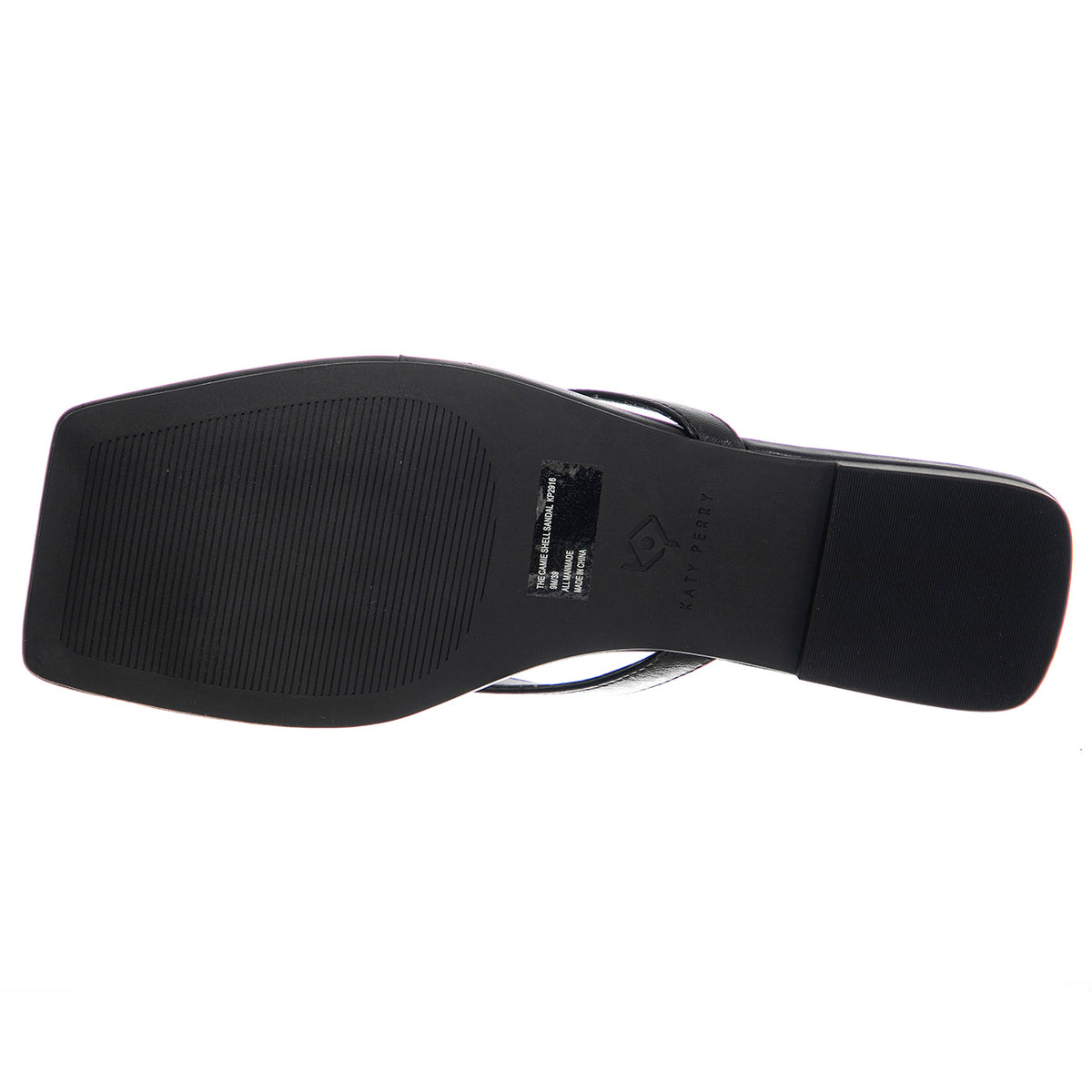 The Camie Shell Sandal Black - Sandali Donna Neri KPSKP2916-BLK . KATY PERRY 