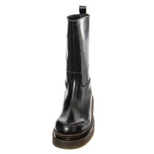 T 14 Smooth - Stivali Donna Neri BTSTBOOT14-BKS . MR BOOTS 