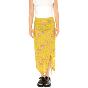 Mashed Lollo Linen Skirt Assorted - Gonna Arancione 4503-01-4503-01 . OAS 