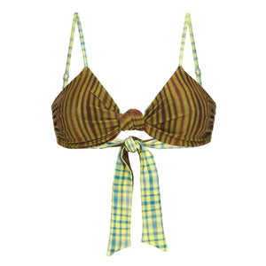 Tree Lines Onda Bikini Top Assorted - Top Costume da Bagno Donna Multicolore 6007-01-1-6007-01-1 . OAS 