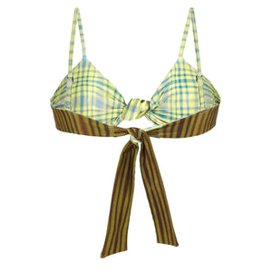 Tree Lines Onda Bikini Top Assorted - Top Costume da Bagno Donna Multicolore 6007-01-1-6007-01-1 . OAS 