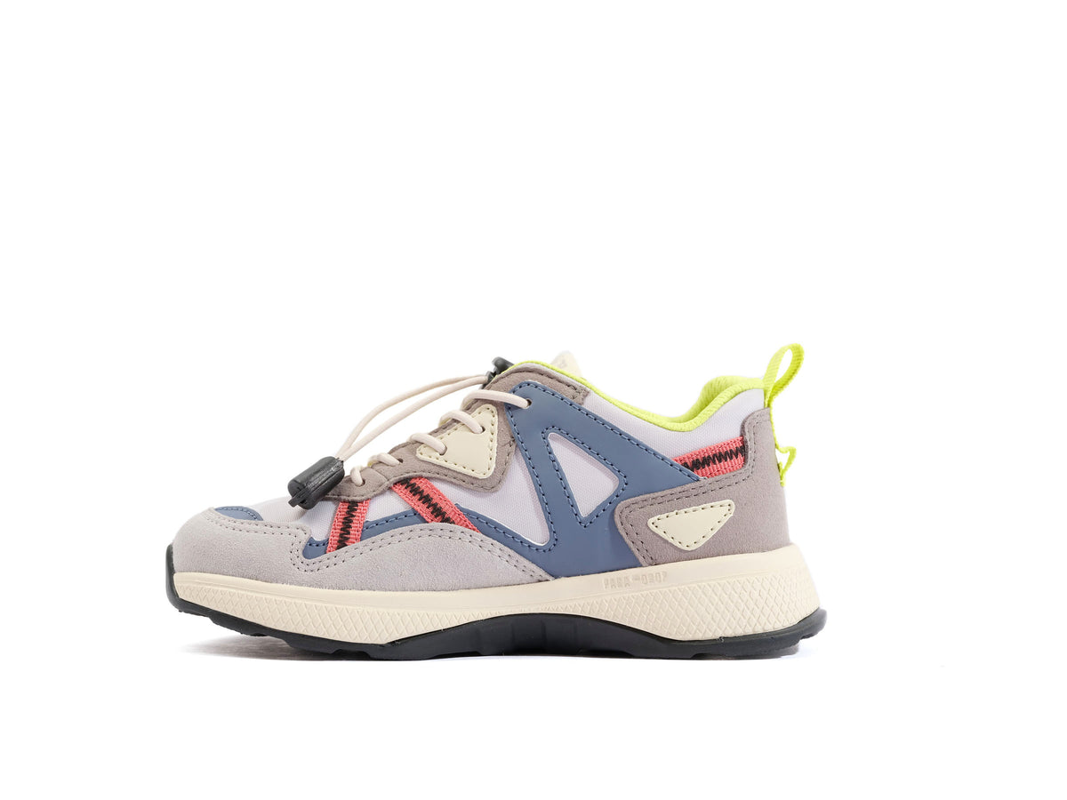 Ax-Eon Looutcity Vapor - Scarpe Stringate Profilo Basso Bambino Multicolore PAK58885-074-M . PALLADIUM 