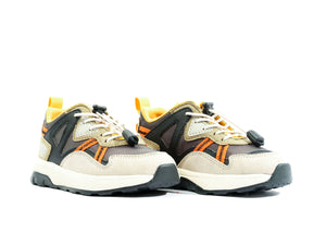 Ax-Eon Looutcity Dusky Green - Scarpe Stringate Profilo Basso Bambino Multicolore PAK58885-377-M . PALLADIUM 
